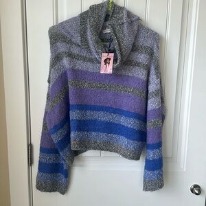 NWT. Colorful knit with tags